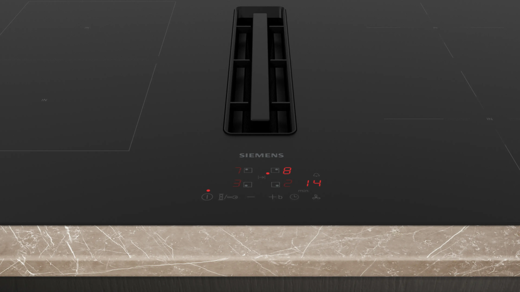 iQ300 Davlumbaz Entegreli İndüksiyon Ocak,, 80 cm Çerçevesiz Yüzey