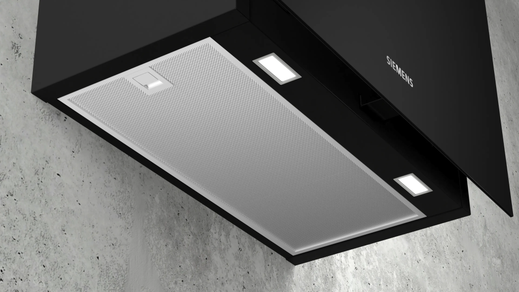 iQ300 Duvar Tipi Davlumbaz 60 cm Siyah Cam, Siyah