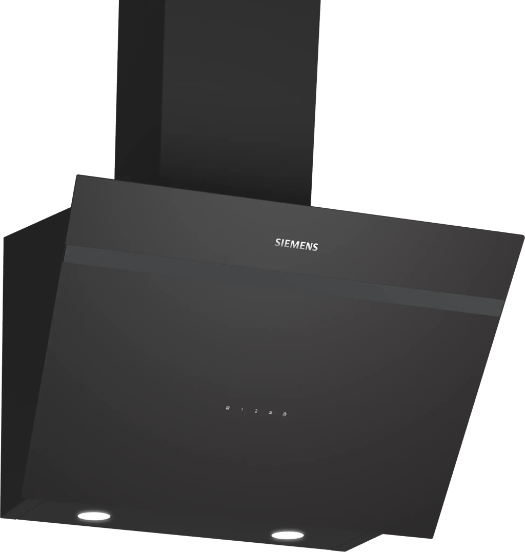 iQ300 Duvar Tipi Davlumbaz 60 cm Siyah Cam, Siyah