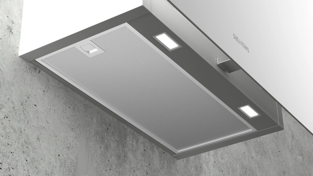 iQ300 Duvar Tipi Davlumbaz 90 cm Beyaz Cam Yüzey, Beyaz