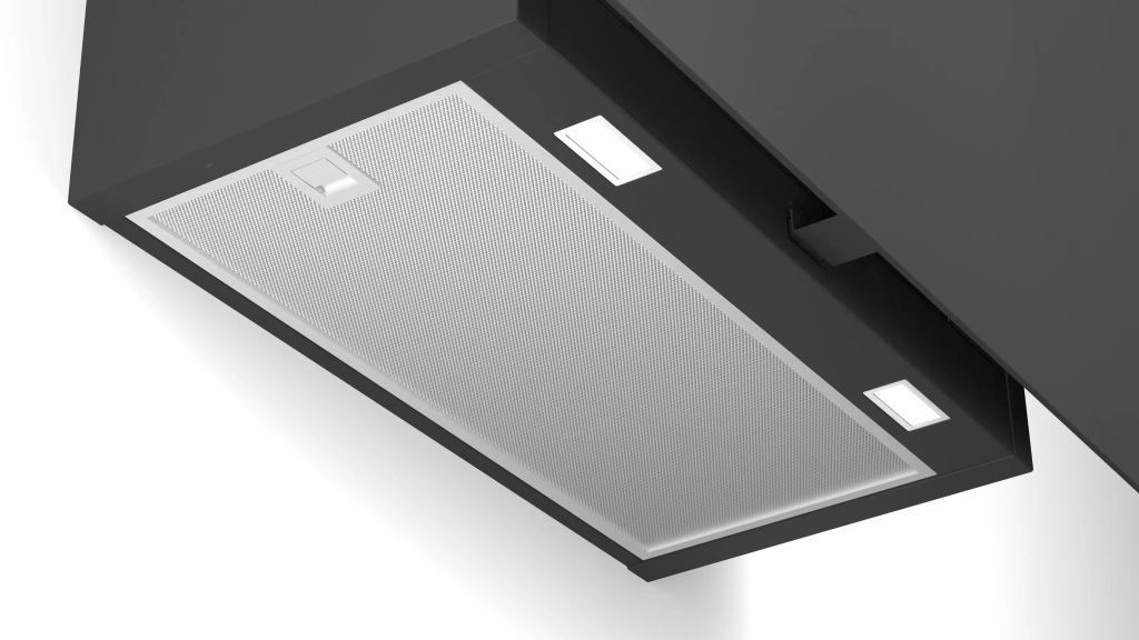 iQ300 Duvar Tipi Davlumbaz 90 cm Siyah Cam, Siyah