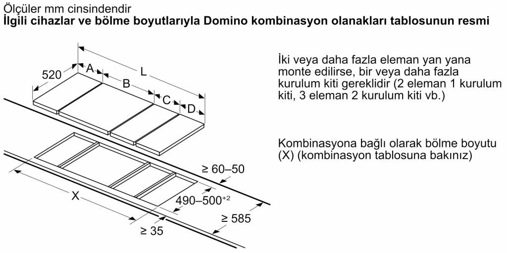 iQ300 Elektrikli Domino Ocak 30 cm Çerçeveli Montaj