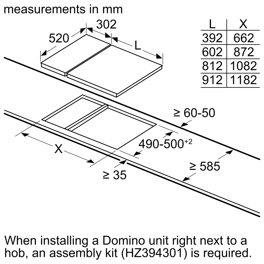 iQ300 Elektrikli Domino Ocak 30 cm Çerçeveli Montaj