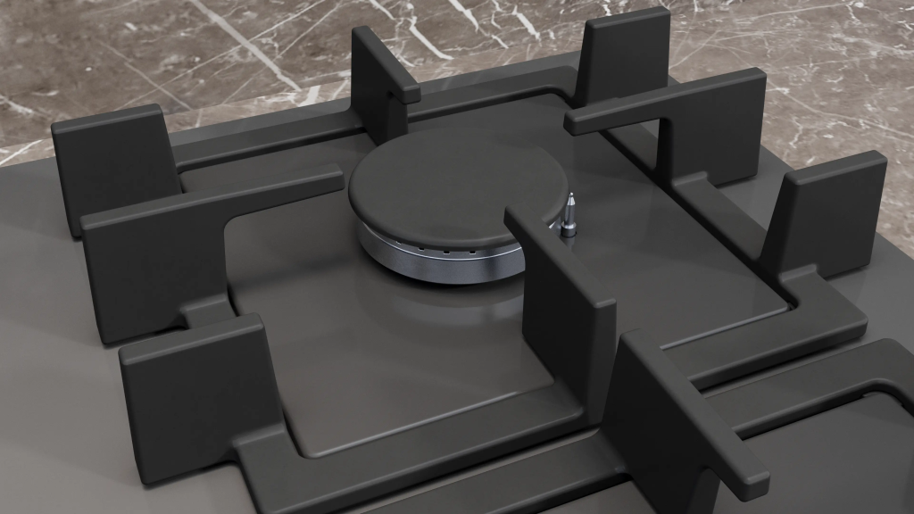 iQ300 Gazlı Ocak 60 cm Sert cam,