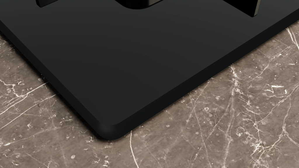 iQ300 Gazlı Ocak 60 cm Sert cam, Siyah