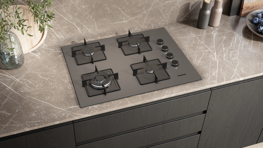 iQ300 Gazlı Ocak 67 cm Sert cam,