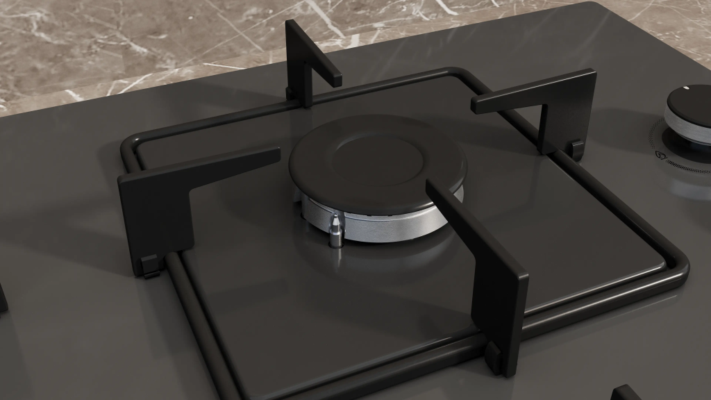 iQ300 Gazlı Ocak 67 cm Sert cam,