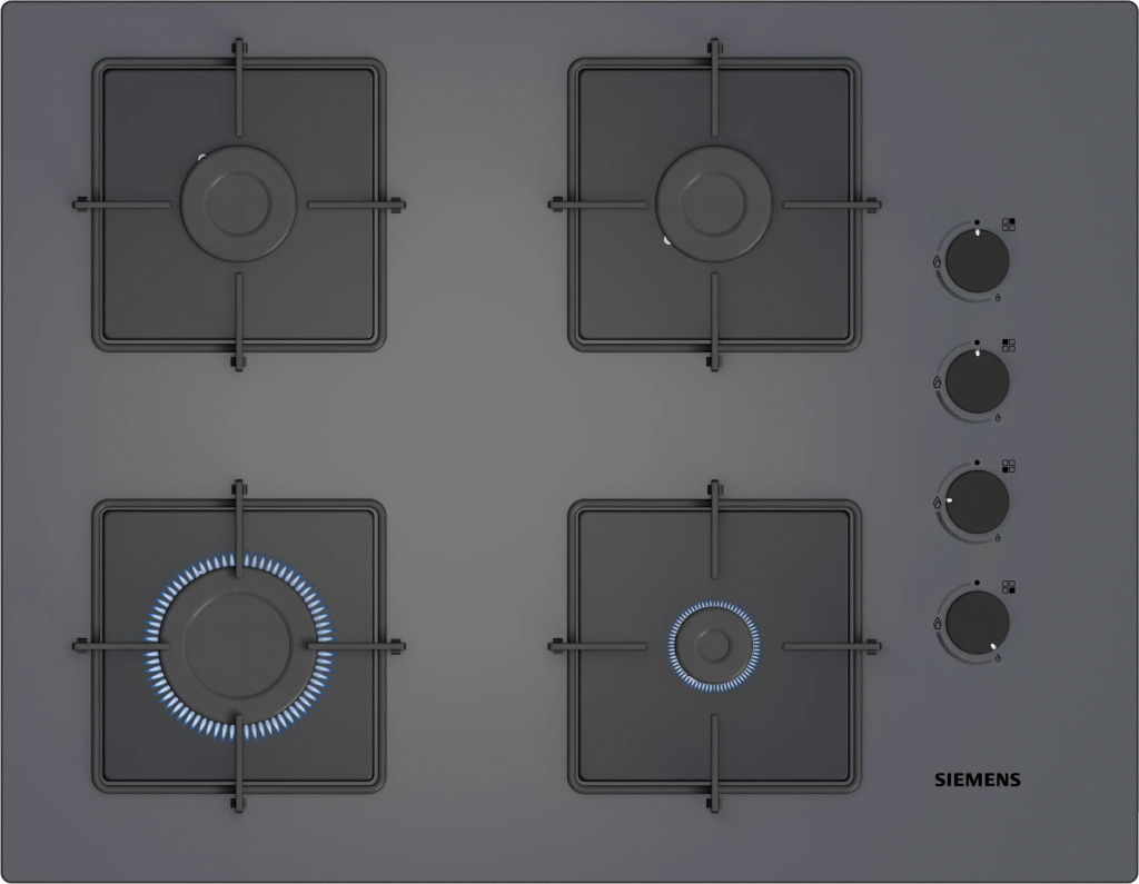 iQ300 Gazlı Ocak 67 cm Sert cam,