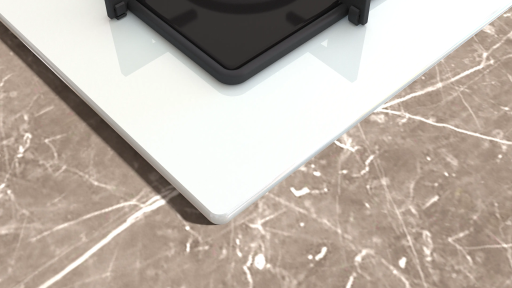 iQ300 Gazlı Ocak 67 cm Sert cam, Beyaz