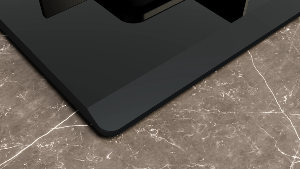 iQ300 Gazlı Ocak 67 cm Sert cam, Siyah