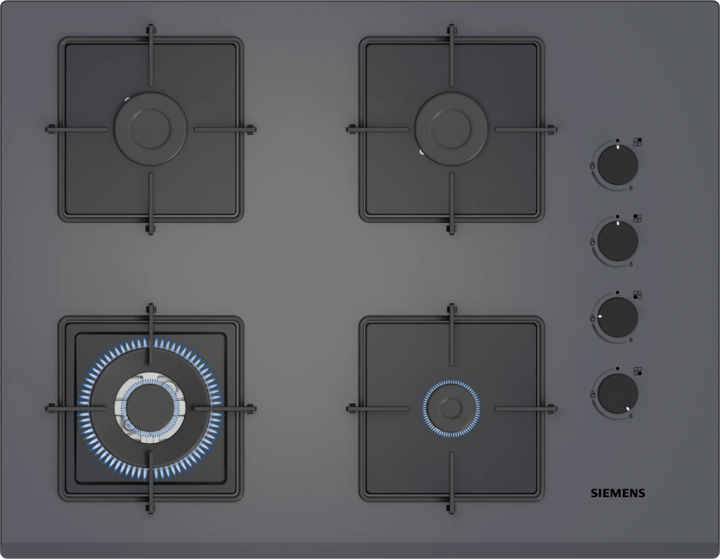 iQ300 Gazlı Ocak 67 cm Sert cam,