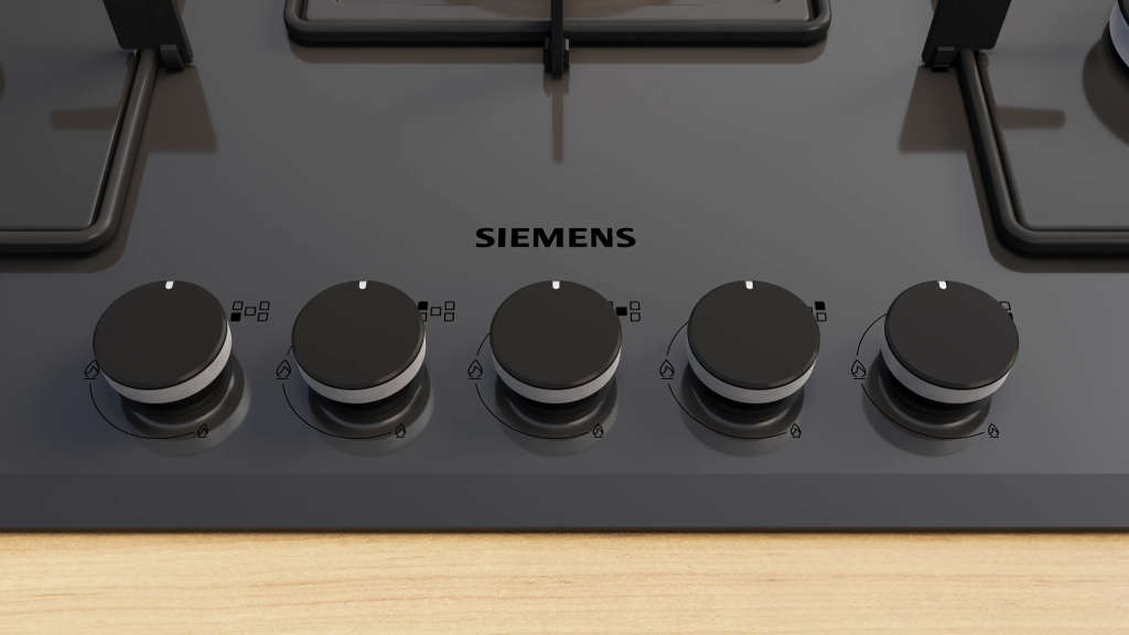 iQ300 Gazlı Ocak 75 cm Sert cam