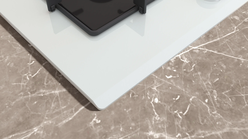 iQ300 Gazlı Ocak 75 cm Sert cam, Beyaz