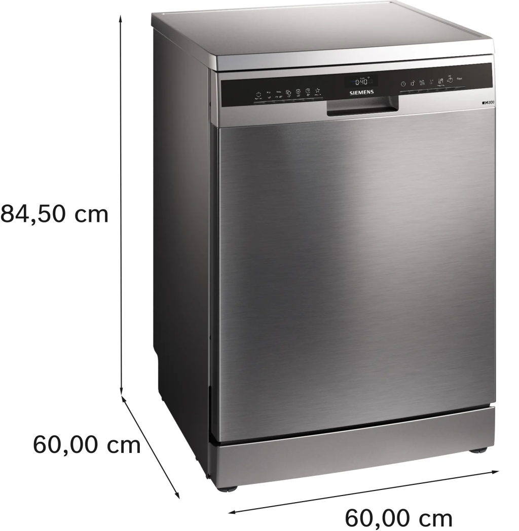 iQ300 Solo Bulaşık Makinesi 60 cm Kolay Temizlenebilir Inox