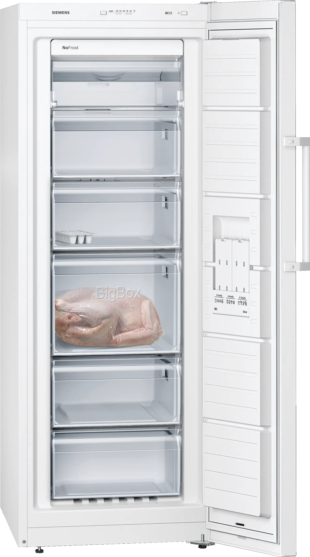 iQ300 Solo Derin Dondurucu 161 x 60 cm Beyaz