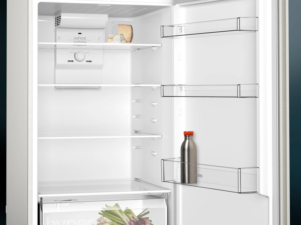 iQ300 Üstten Donduruculu Buzdolabı 186 x 70 cm Inox görünümlü, Total noFrost