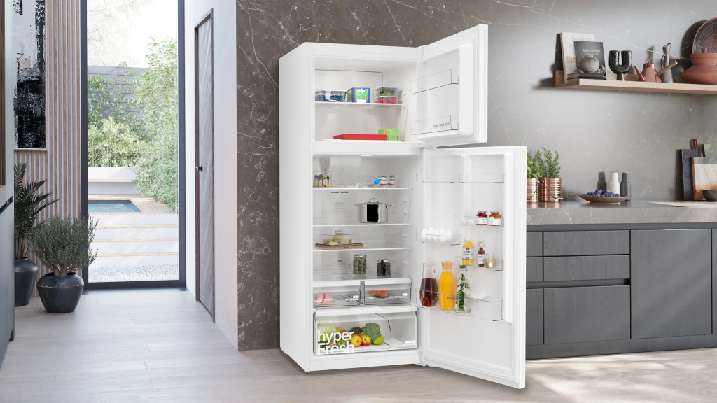 iQ300 Üstten Donduruculu Buzdolabı 186 x 75 cm Beyaz, Total noFrost