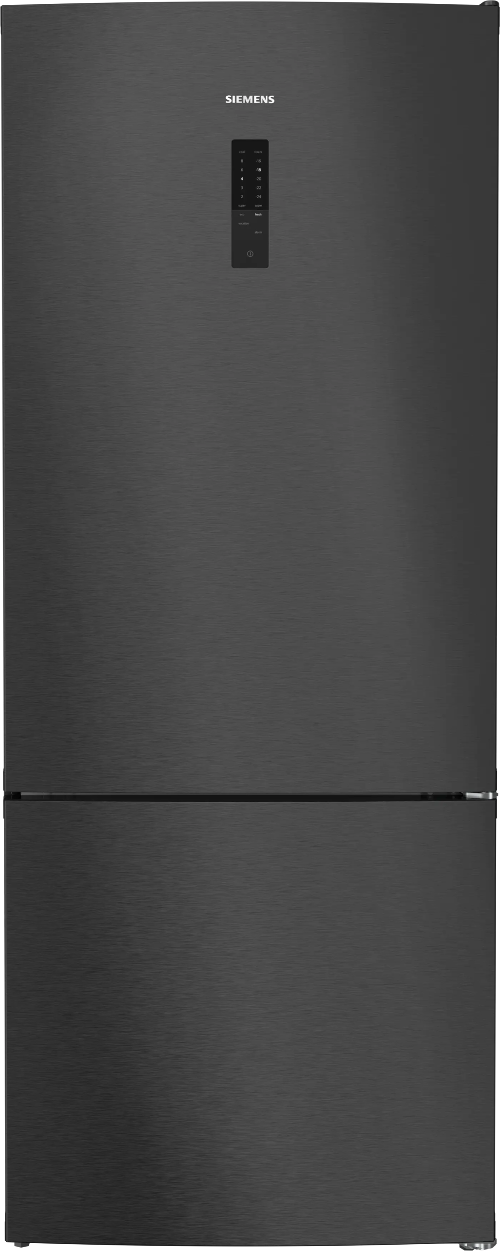 iQ500 Alttan Donduruculu Buzdolabı 186 x 75 cm BlackSteel, Total noFrost