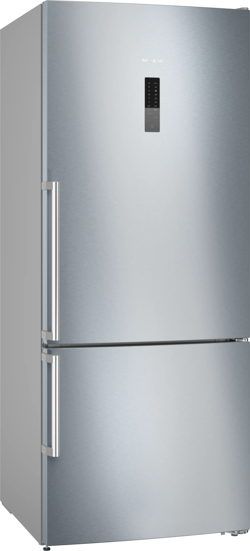 iQ500 Alttan Donduruculu Buzdolabı 186 x 75 cm Kolay temizlenebilir Inox, Total noFrost
