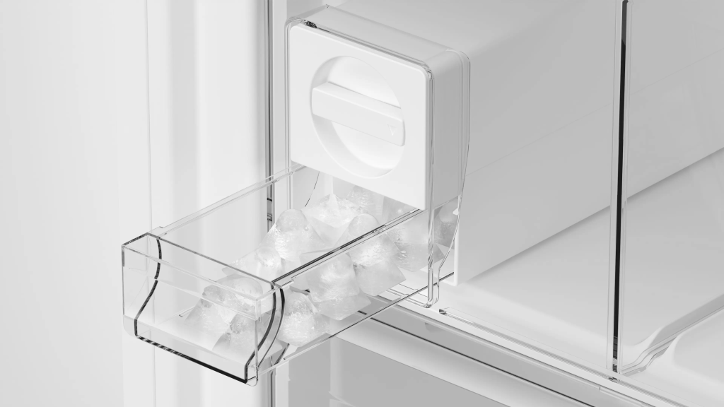 iQ500 Alttan Donduruculu Buzdolabı 186 x 86 cm Kolay temizlenebilir Inox, Total noFrost