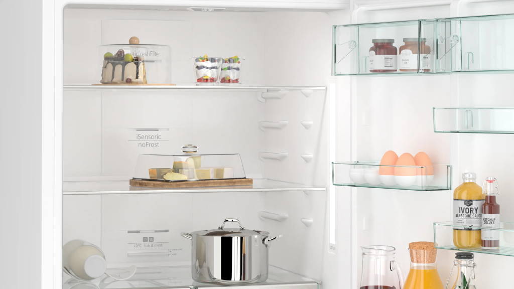 iQ500 Alttan Donduruculu Buzdolabı 186 x 75 cm Beyaz, Total noFrost