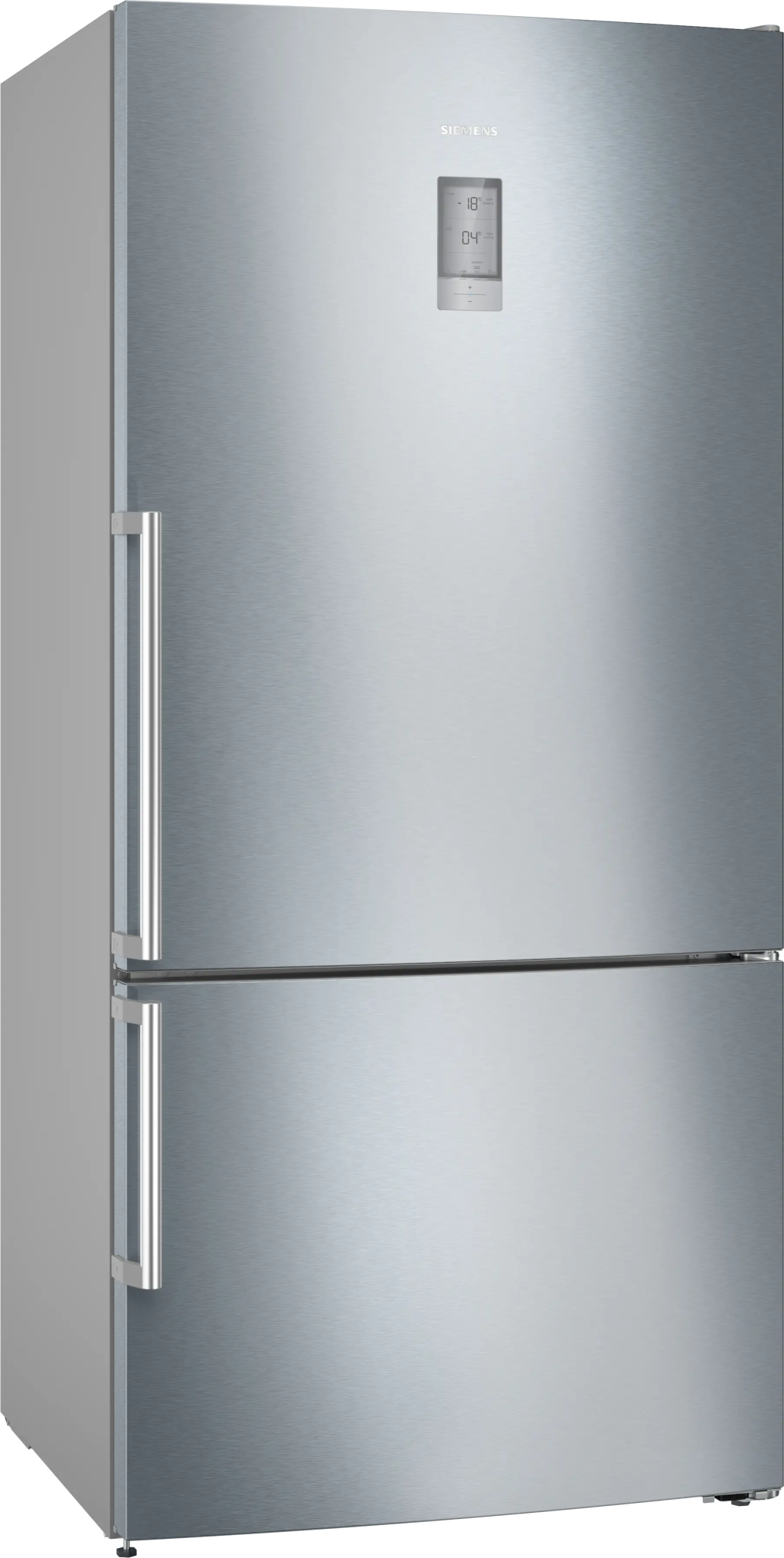 iQ500 Alttan Donduruculu Buzdolabı 186 x 86 cm Kolay temizlenebilir Inox, Total noFrost