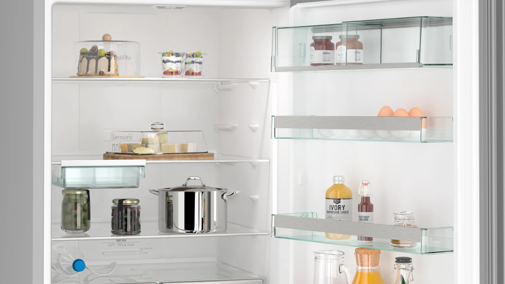 iQ500 Alttan Donduruculu Buzdolabı 193 x 70 cm Siyah, Total noFrost