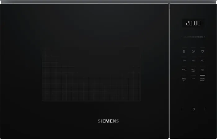 iQ500 Ankastre Mikrodalga, Izgara Fonksiyonlu 59 x 38 cm Siyah