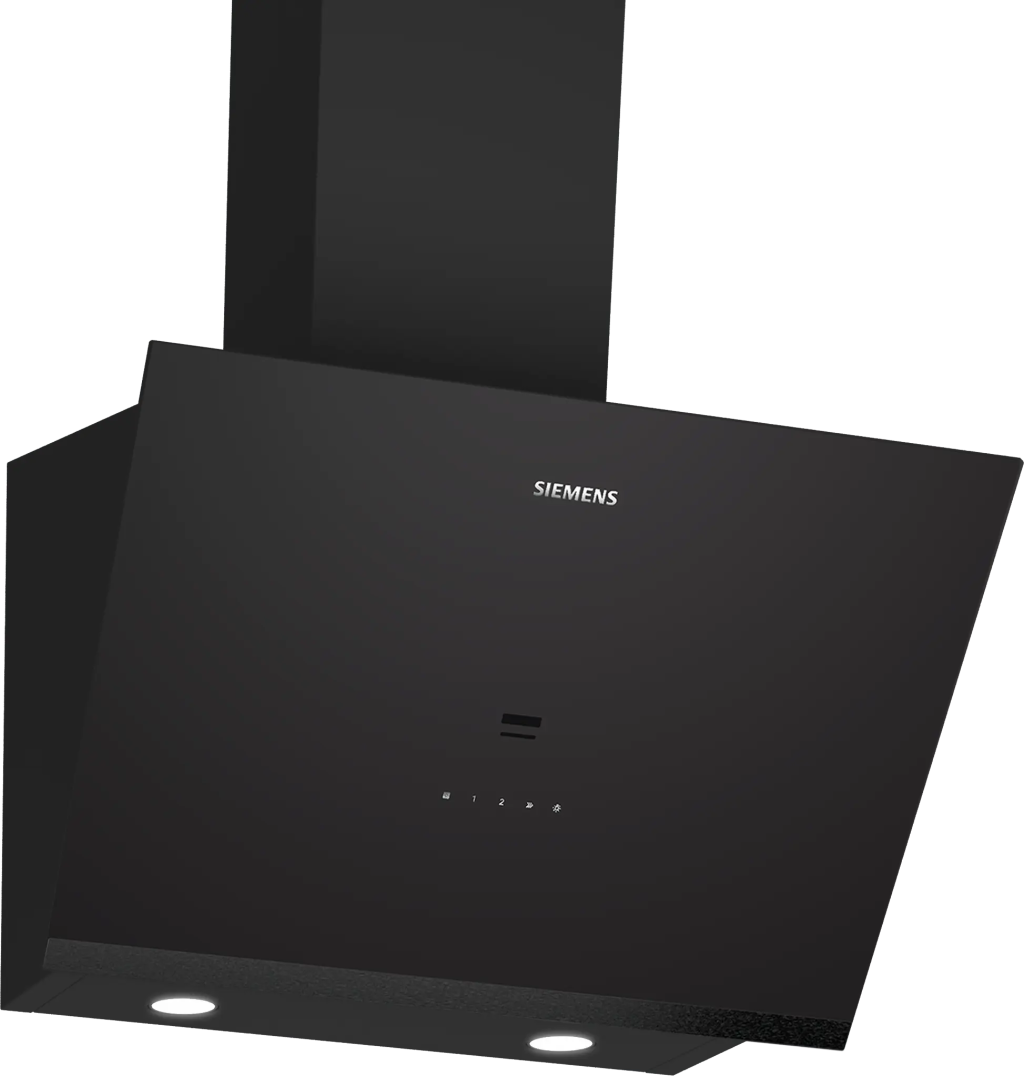 iQ500 Duvar Tipi Davlumbaz 60 cm Siyah Cam, Siyah