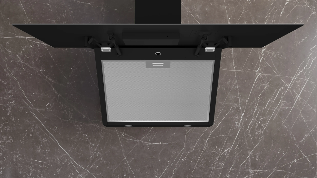 iQ500 Duvar Tipi Davlumbaz 90 cm , Gri