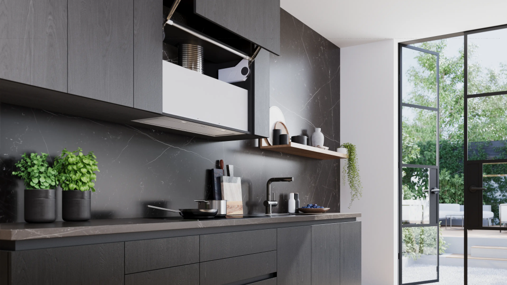 iQ500 Gömme Aspiratör 86 cm Paslanmaz çelik