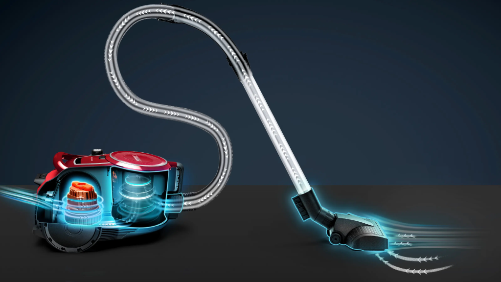 iQ500 Toz torbasız Süpürge Kırmızı