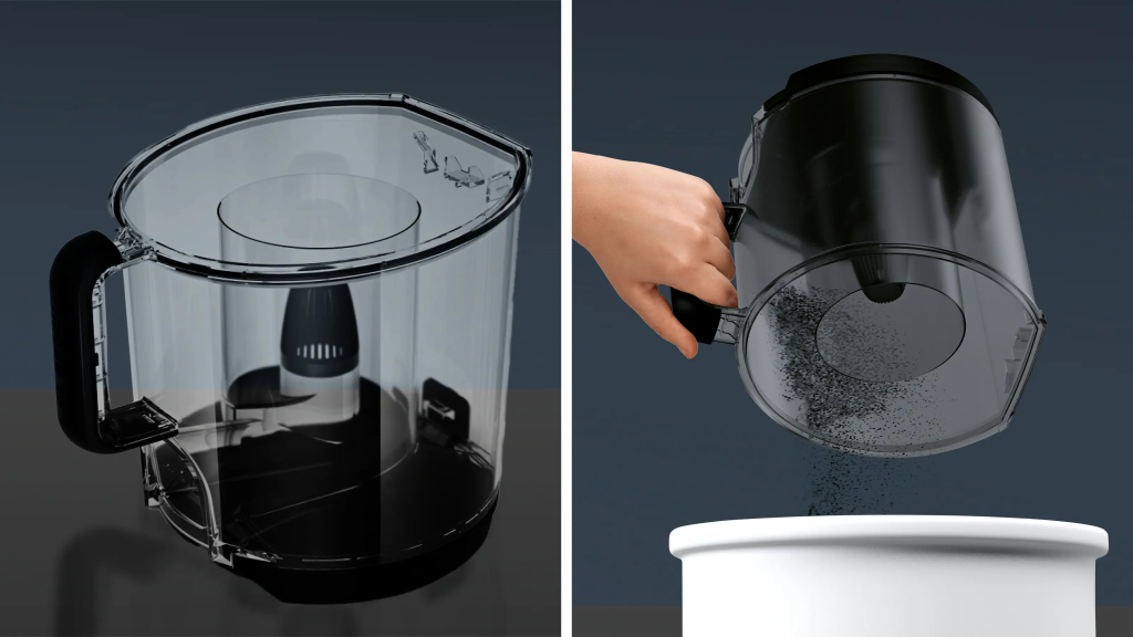 iQ500 Toz torbasız Süpürge Siyah