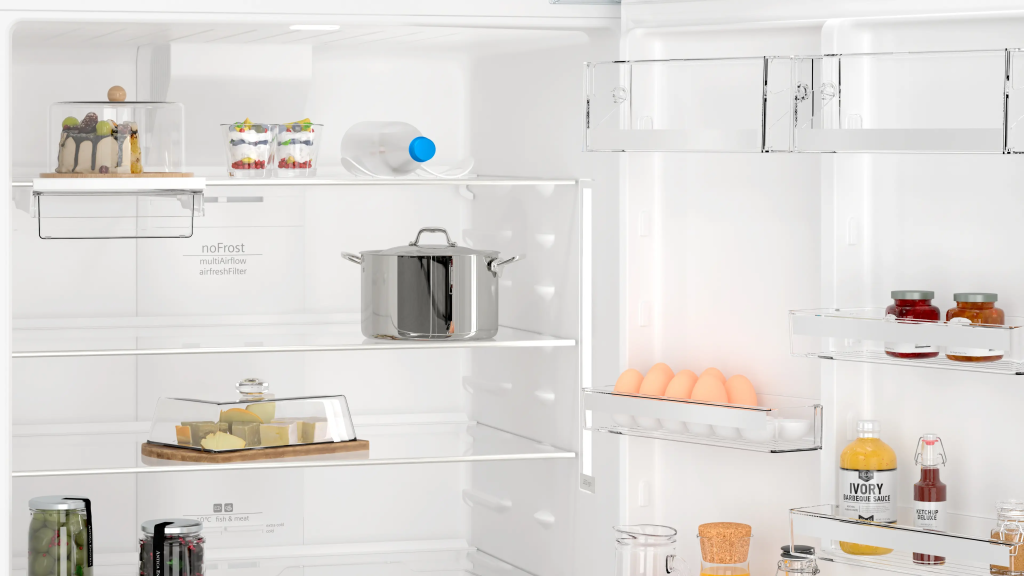 iQ500 Üstten Donduruculu Buzdolabı 186 x 86 cm Beyaz, Total noFrost