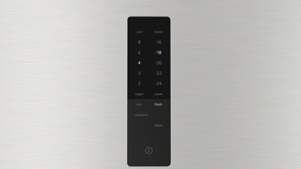 iQ500 Üstten Donduruculu Buzdolabı 186 x 75 cm Kolay temizlenebilir Inox, Total noFrost