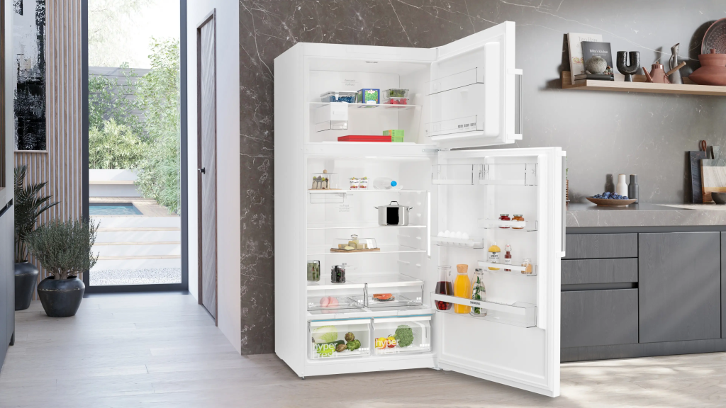 iQ500 Üstten Donduruculu Buzdolabı 186 x 86 cm Beyaz, Total noFrost