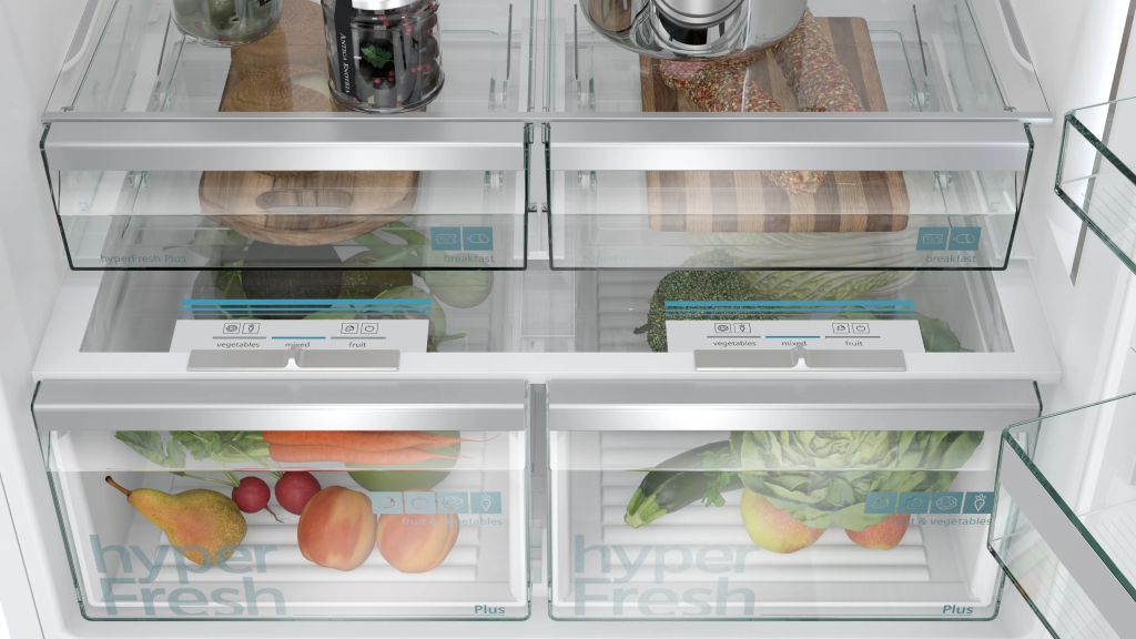 iQ700 Alttan Donduruculu Buzdolabı 186 x 86 cm Beyaz, Total noFrost