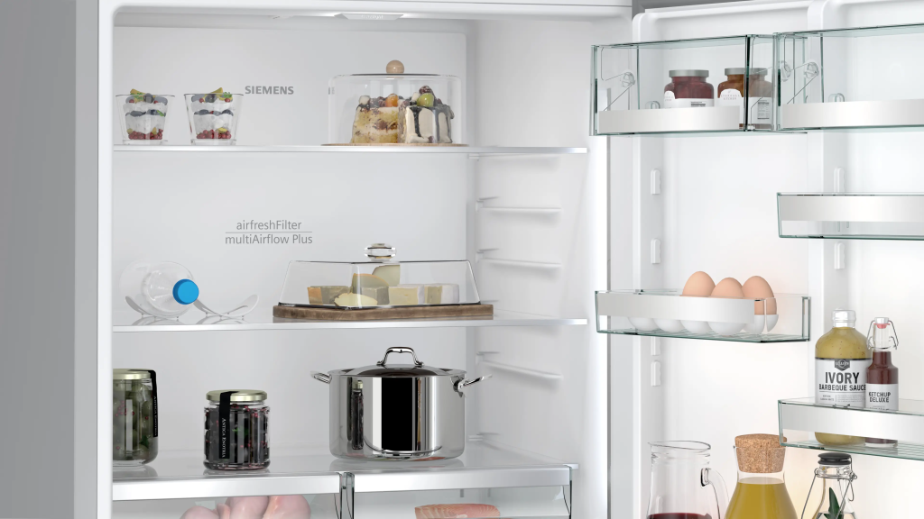 iQ700 Alttan Donduruculu Buzdolabı 186 x 75 cm Kolay temizlenebilir Inox, Total noFrost