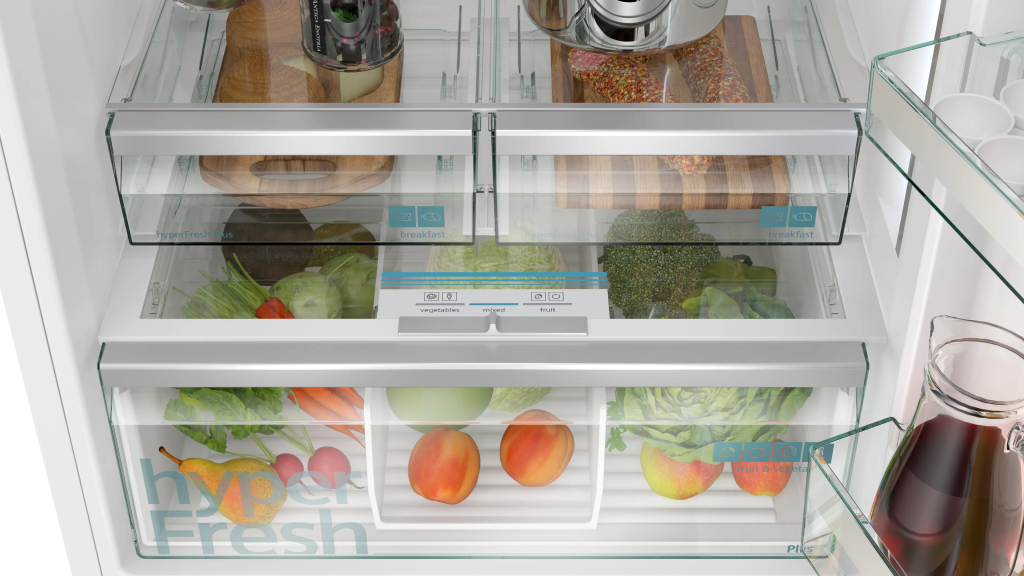 iQ700 Alttan Donduruculu Buzdolabı 186 x 75 cm Beyaz, Total noFrost