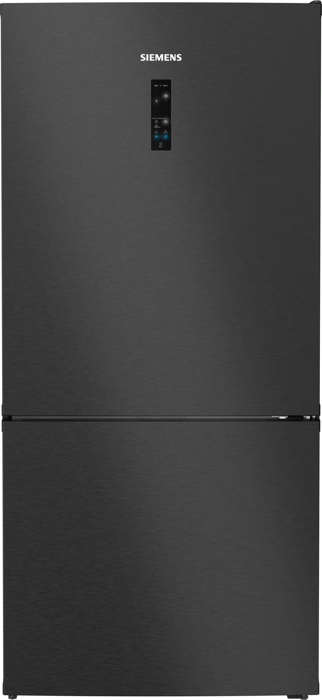 iQ700 Alttan Donduruculu Buzdolabı 186 x 86 cm BlackSteel, Total noFrost