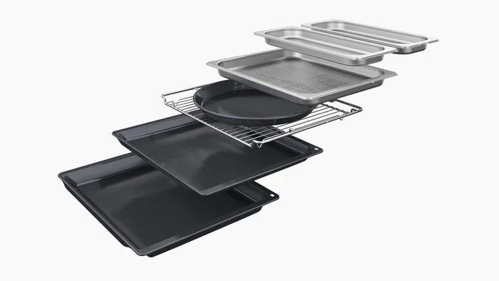 iQ700 Buharlı Ankastre Fırın 60 x 60 cm Siyah