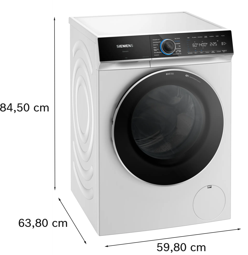 iQ700 Çamaşır Makinesi 10 kg maks. 1400 dev./dak.