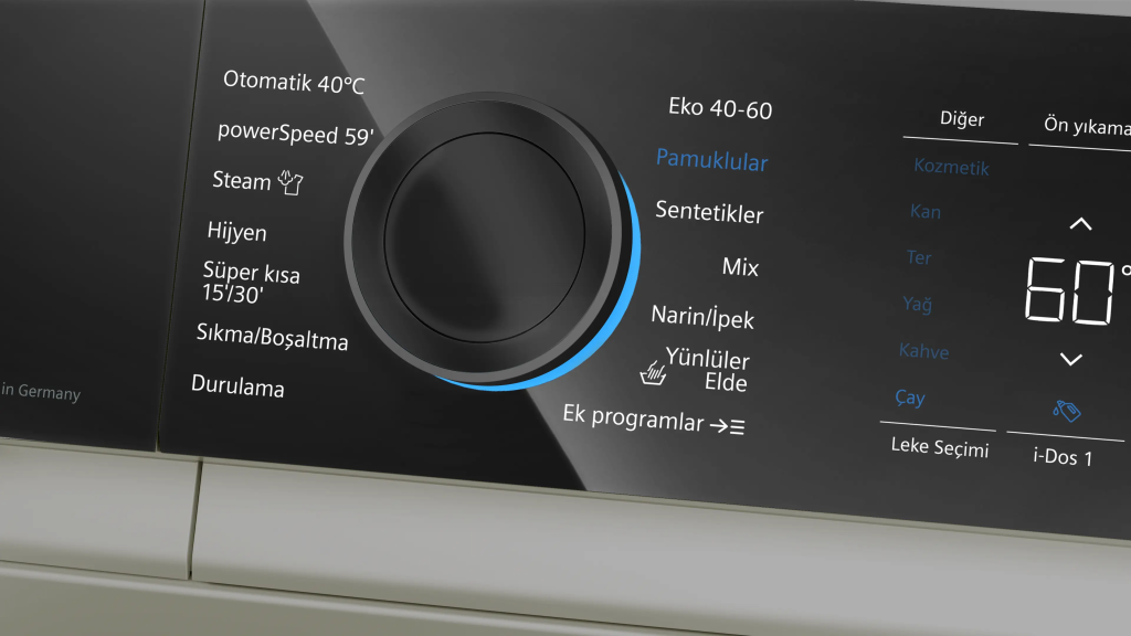 iQ700 Çamaşır Makinesi 10 kg maks. 1400 dev./dak., Gümüş