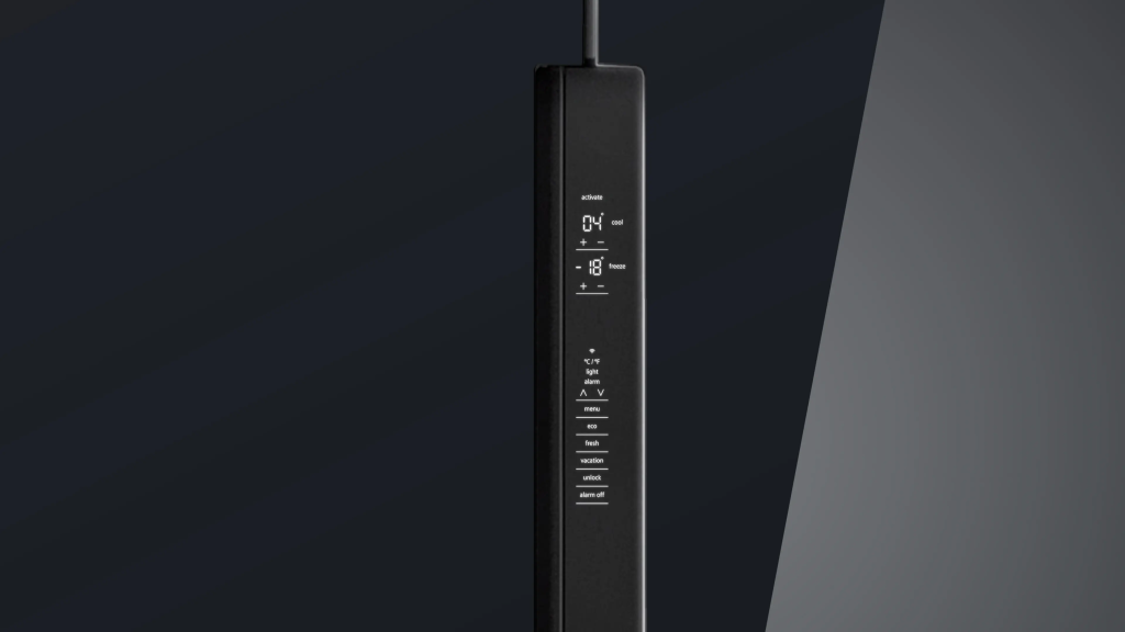 iQ700 Gardırop Tipi Buzdolabı, Cam Kapı 183 x 90.5 cm Siyah, Total noFrost