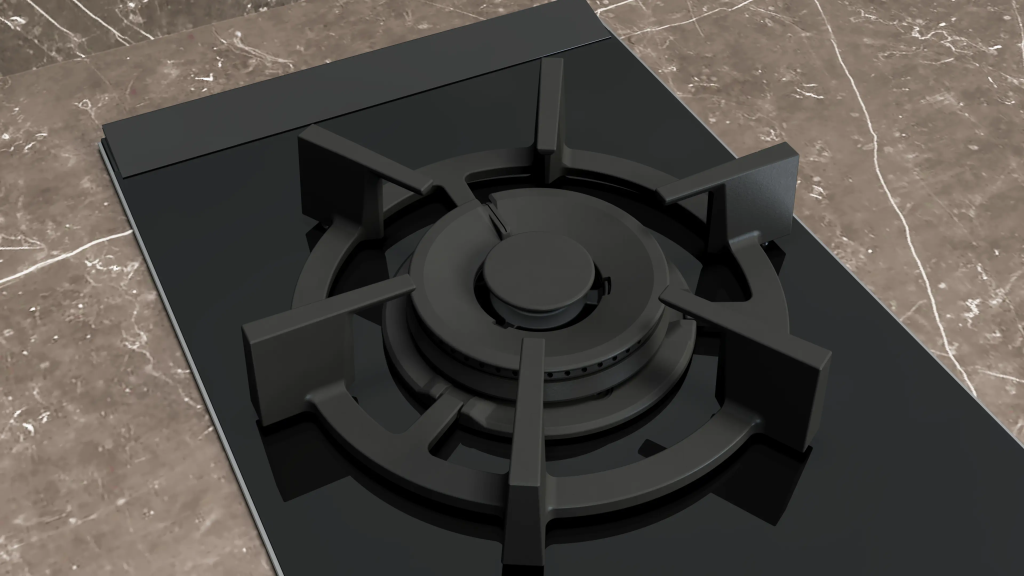 iQ700 Gazlı Domino Ocak 30 cm Seramik, Siyah