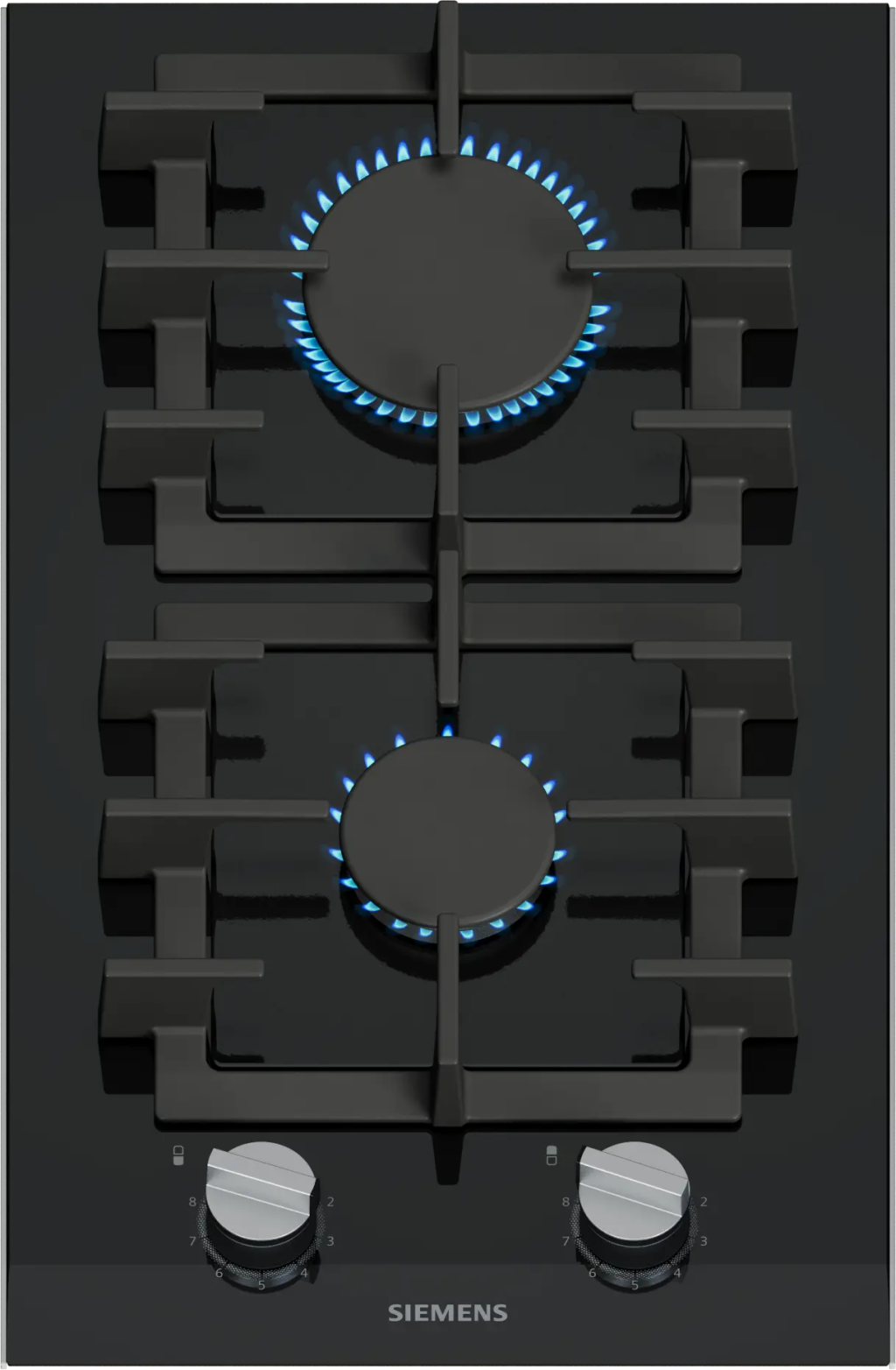 iQ700 Gazlı Domino Ocak 30 cm Seramik, Siyah