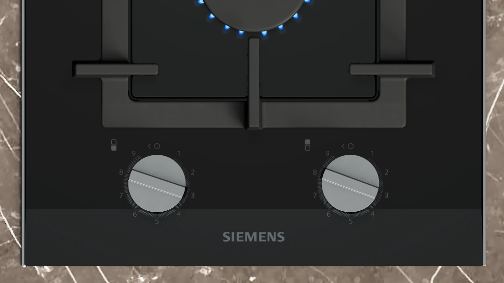 iQ700 Gazlı Domino Ocak 30 cm Seramik, Siyah