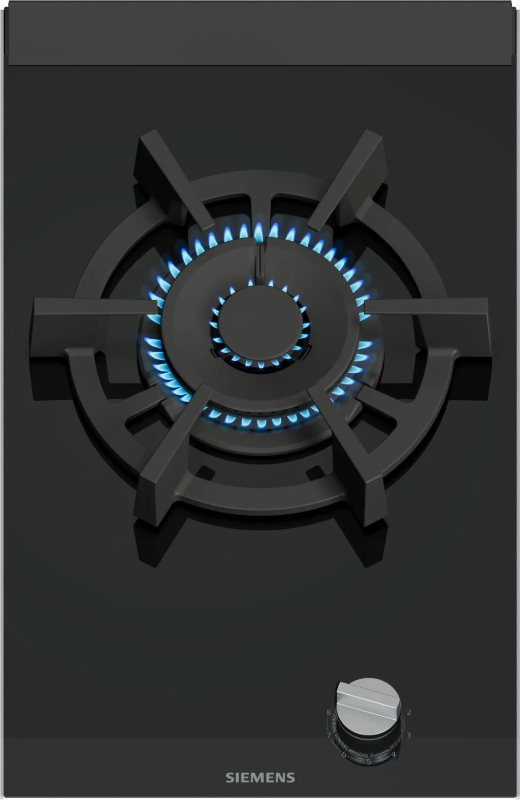 iQ700 Gazlı Domino Ocak 30 cm Seramik, Siyah