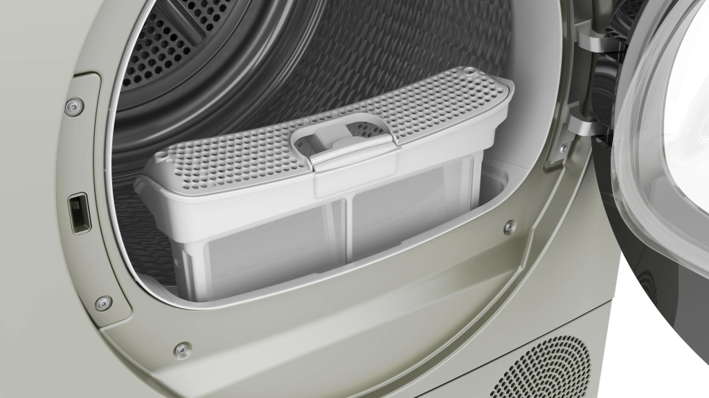 iQ700 Isı Pompalı Kurutma Makinesi 9 kg Gümüş