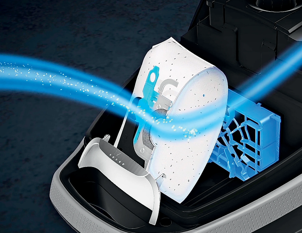 iQ700 Toz torbalı Süpürge Beyaz